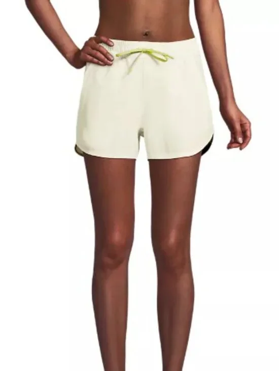 Lands' End 3 Inch Packable Cover-up Swim Shorts (BUNDLE x2) - Picture 9 of 14